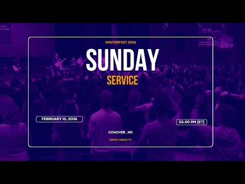Winterfest 2026, Sunday Service,
