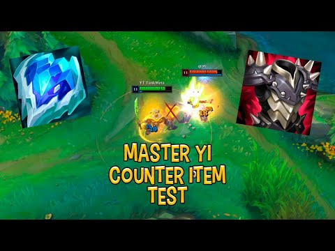Master yi counter item test