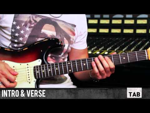 Superstition (Stevie Wonder) - Guitar Tutorial by Matt Bidoglia