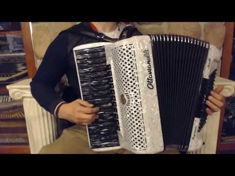 OTTAAERIVM96BI - Black Ice Ottavianelli Aero IV Piano Accordion LMMM 37 96 $4299