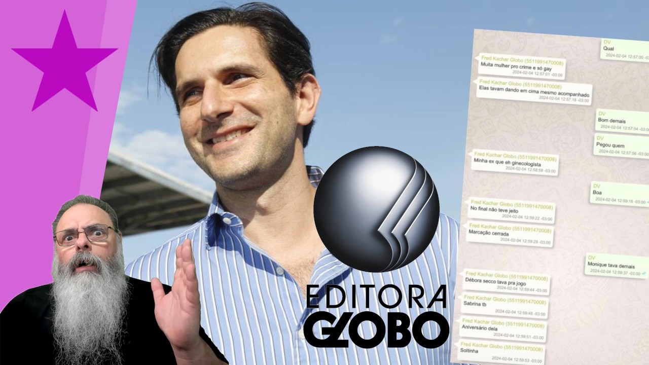 CEO da EDITORA GLOBO, FRED KACHAR, tem CONVERSAS com VORCARO VAZADAS e FICA MUITO FEIO