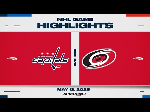 NHL Game 4 Highlights | Hurricanes vs. Capitals - May 12, 2025