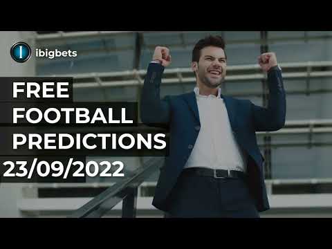 Football Predictions Today23/09/2022|Handicap Tips Total Odds Win 8.90 - 18/09|SOCCER PREDICTIONS