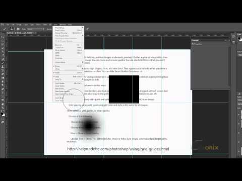 Adobe Photoshop Tutorial 39 Grids Guides and Smart Guides