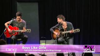 Boys Like Girls    Be Your Everything  with Live 95 5 in The Bing Lounge   YouTube