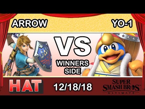 HAT 47 - Arrow (Link) Vs. YO-1 (Dedede) Winners Side - Smash Ultimate