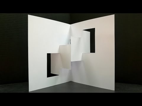 Kirigami Tutorial｜Paper Art｜Origami Art｜Kirigami Art｜Pop Up Card #17