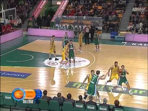 2010 Final Four. 3rd Place Game: Zalgiris vs. Khimki Part 1