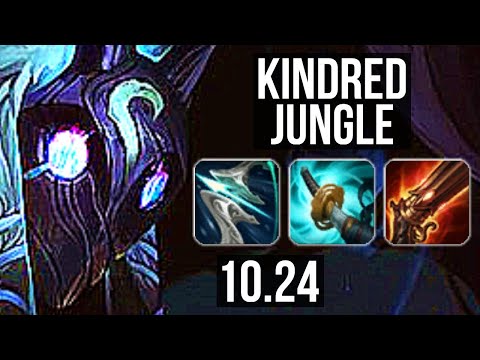 KINDRED vs SHYVANA (JUNGLE) | 81% winrate, 7/3/13 | KR Diamond | v10.24