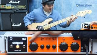 Video thumbnail for 오렌지 Orange 베이스앰프 OB1 300 by BUZZBEE TV