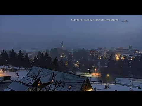 Oberwiesenthal live - Blick auf den Ort und den Keilberg