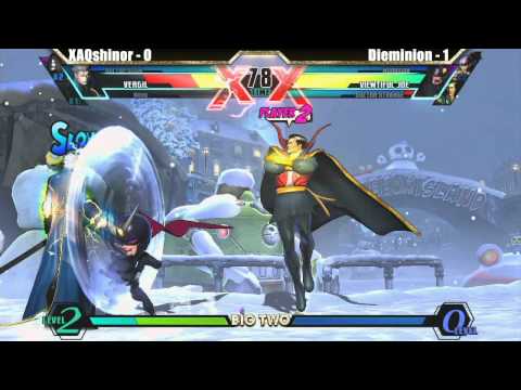 UMVC3 XAQshinor vs Dieminion - Big Two #3 Tournament