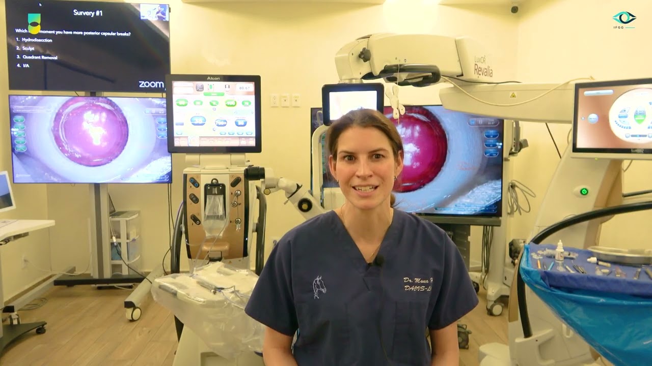 Testimonial of Dr. Mona Hoerdemann about the Cataract Academy Program by Oftalmouniversity
