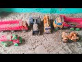 Diy JCB 5cx Fully Loading Muad For 3 Mini Dump Truck Tippar Truck Wosing Video Mr India Toy
