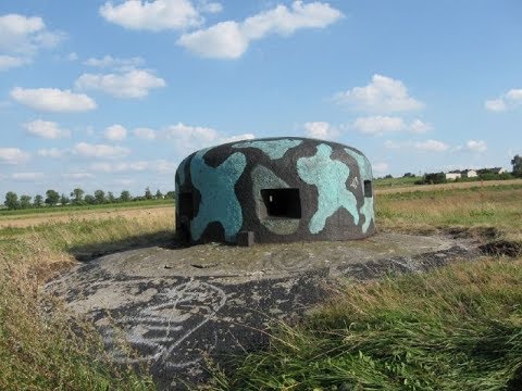 12↪Ciężki polski schron bojowy ,Punkt oporu wzg. 307 "Niezdara"/HD