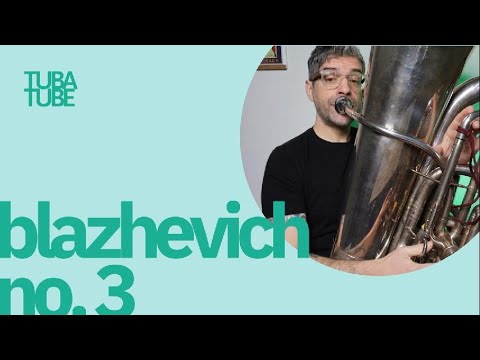 Blazhevich 70 Studies for Tuba - No. 3