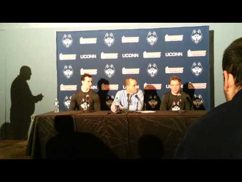 UConn Men's Hockey Post Game vs #11 Vermont