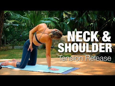 Neck & Shoulder Tension Release Yoga Class - Five Parks Yoga