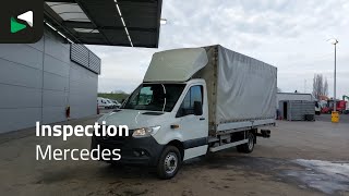 Mercedes-Benz Sprinter 519 CDI 3.0L V6 Automaat 484cm Dubbellucht Huif Bakwage tilt truck | Image 4 - Autoline