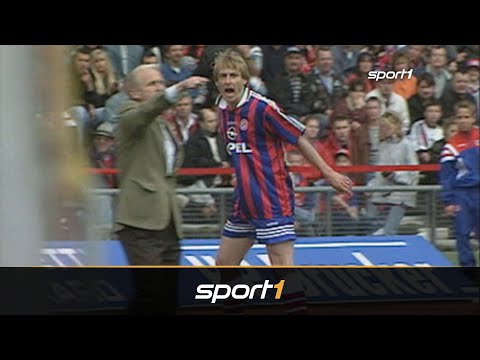 Jürgen Klinsmann und der legendäre Tonnentritt | SPORT1 Bundesliga Classics