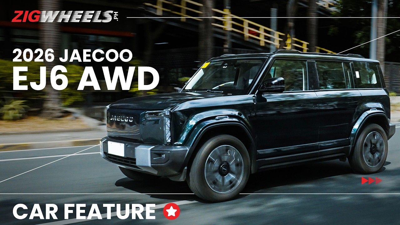 2026 Jaecoo EJ6 AWD Review | Zigwheels.Ph