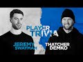 SAP Player Trivia: Jeremy Swayman vs. Thatcher Demko