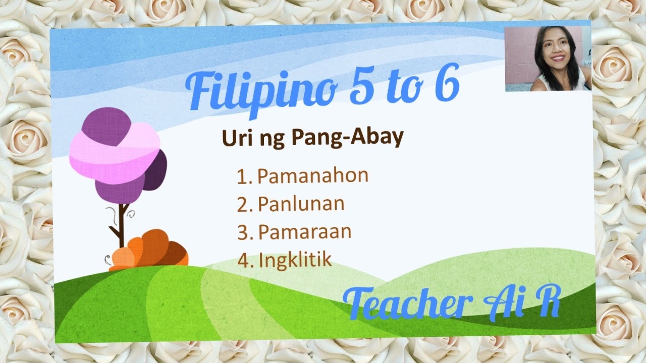 Putar video Uri ng Pang-Abay II Pamanahon, Panlunan, Pamaraan at Ingklitik II Teacher Ai R sekarang Uri ng Pang-Abay II Pamanahon, Panlunan, Pamaraan at Ingklitik II Teacher Ai R