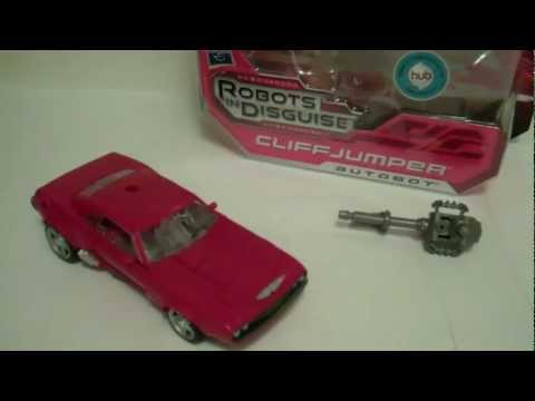 Transformers Prime Deluxe Cliffjumper Toy Review