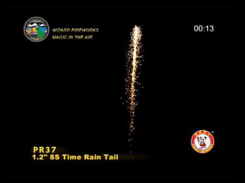 PR37  - 1.2 INCH ROMAN CANDLE - WIZARD FIREWORKS