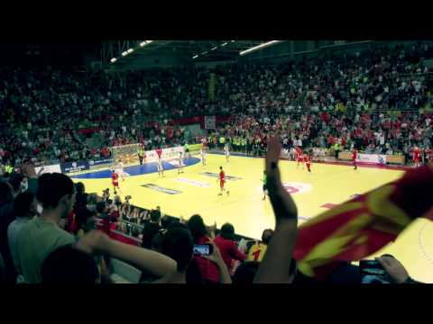 Macedonia vs Iceland last minute EURO 2018 handball ( Filip Taleski scores)