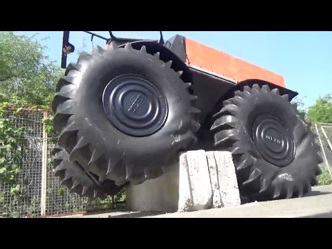 Russian SHERP ATV is an impressive off-road vehicle