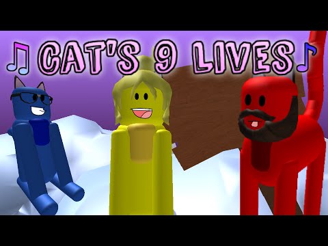 Cat's 9 Lives Song - Roblox Music Video