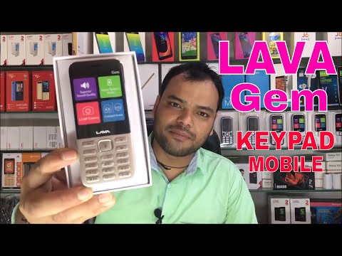 Lava gem keypad mobile unboxing