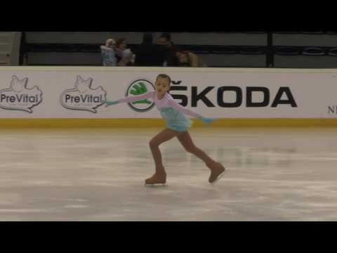 2016 Santa Claus Cup: Elif SAHIN (TUR) - FS Cubs GIRLS 2007, Free skating