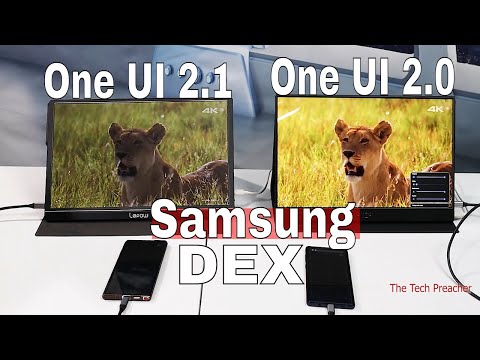 Samsung Dex New One UI 2.1 Vs Dex One UI 2.0 | Galaxy Note 10 Vs Galaxy Note 9 | Whats New!!