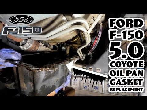 2011- 2023 Ford F-150 5.0 Coyote Oil Pan Gasket Replacement How-To