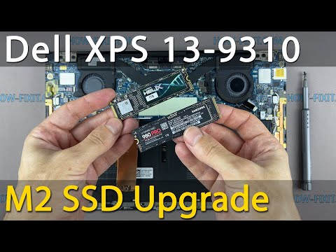 Dell XPS 13 9310 SSD Upgrade Guide | Installation Step-by-Step Tutorial
