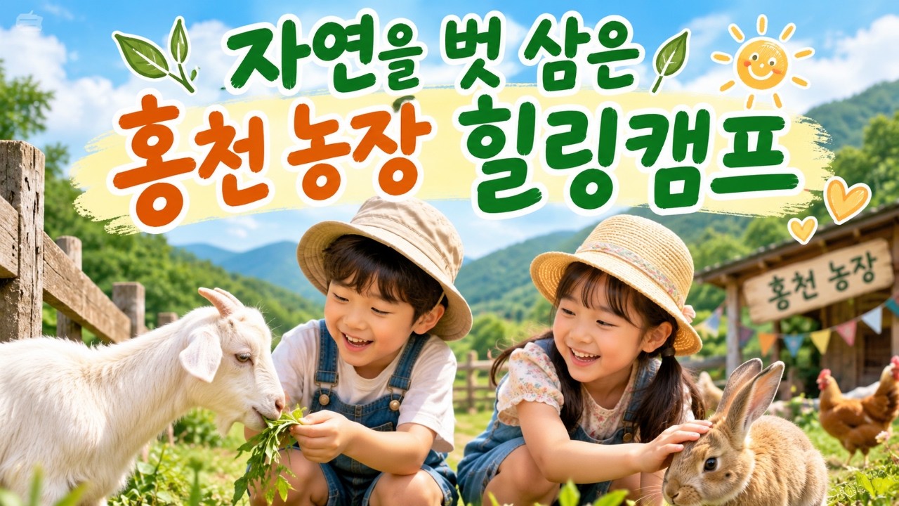 [강원365] 자연을 벗 삼은 홍천 농장힐링캠프
