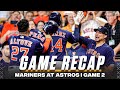 Astros Take 2-0 Series Lead Over Mariners As Series Shifts To Seattle I ALDS GAME 2 RECAP
