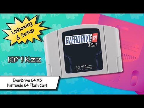 EverDrive 64 X5 | N64 Flash Cart | Krikzz | Unboxing & Setup Guide