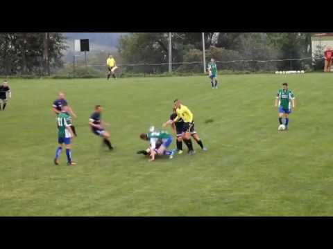 Bydło na meczu Iskra Iskrzyczyn - Orzeł Zabłocie