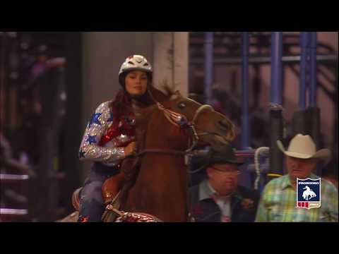 2014 Wrangler NFR Wrangler Round 4 Fallon Taylor + Babyflo