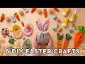 6 Easy DIY Easter Crafts For Your Fabric Scraps FREE PATTERNS 2026 Handmade Collection