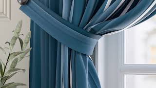 Комплект штор «Амиранис (синий)» — видео о товаре