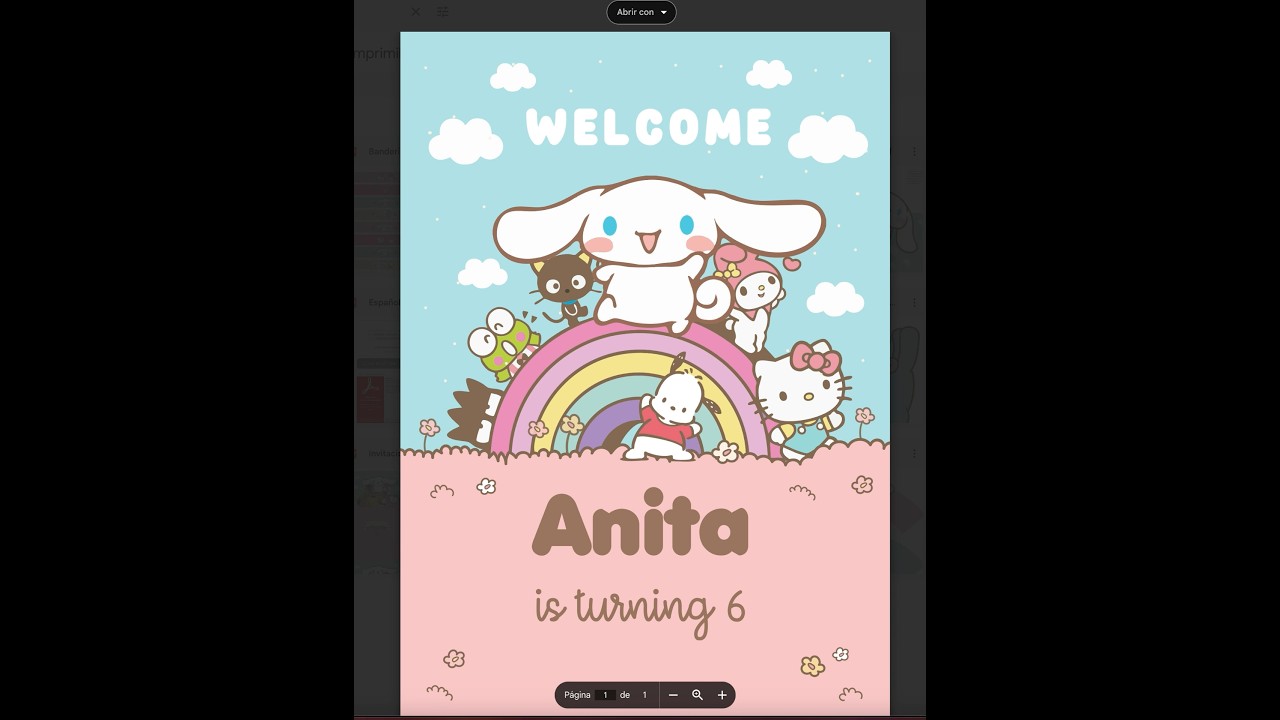 kit-imprimible-cinnamoroll-friends-pdf-con-textos-editables