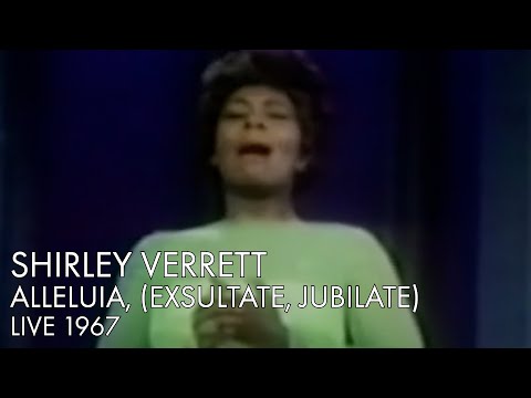 Shirley Verrett | Alleluia, (Exsultate, Jubilate) | Live 1967