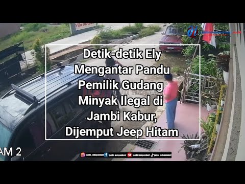 Detik-detik Ely Mengantar Pandu Pemilik Gudang Minyak Ilegal