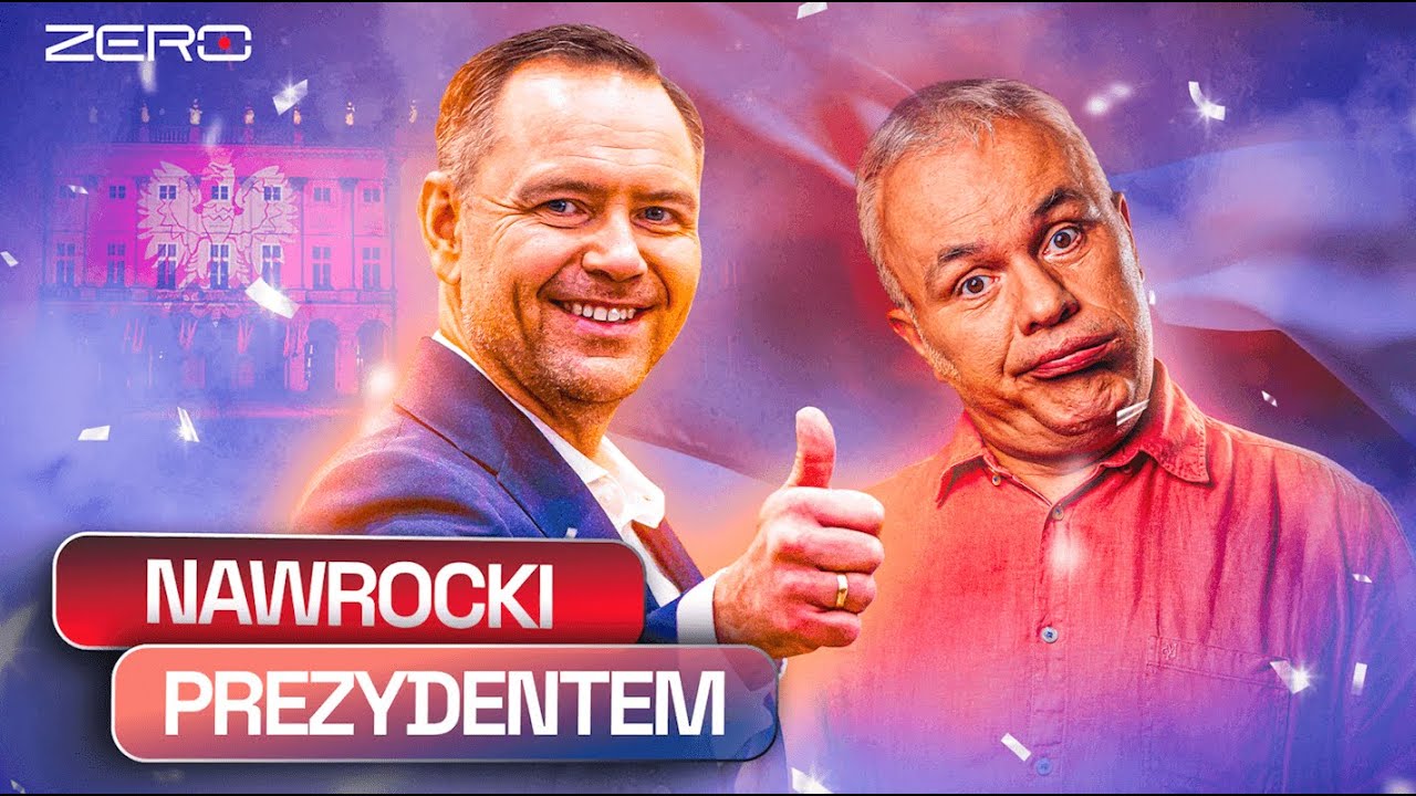 KAROL NAWROCKI WYGRYWA WYBORY. DONALD TUSK Z CZERWONĄ KARTKĄ