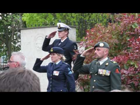 Dodenherdenking  Urk 2017