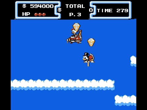 DuckTales (NES) Secret Bonus Level